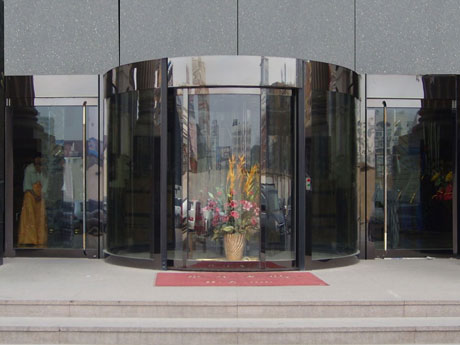 不銹鋼旋轉(zhuǎn)門