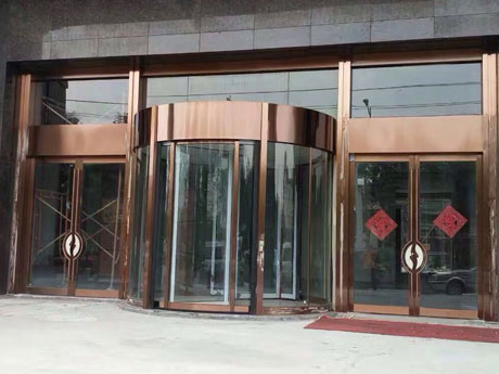 不銹鋼旋轉(zhuǎn)門