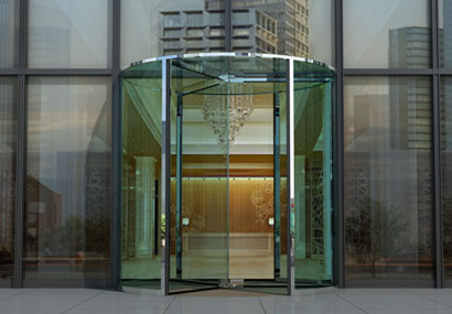 水晶旋轉(zhuǎn)門