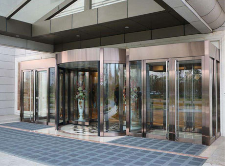 上海嘉定西站2樘自動(dòng)旋轉(zhuǎn)門(mén)