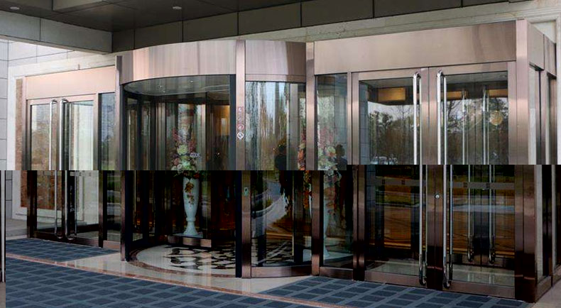 上海嘉定西站2樘自動(dòng)旋轉(zhuǎn)門