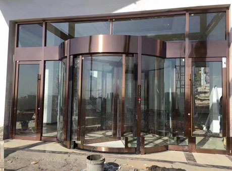 張家港綠地酒店旋轉(zhuǎn)門(mén)工程