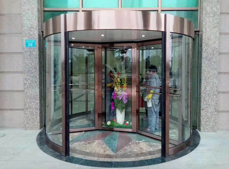 杭州臨空大酒店旋轉(zhuǎn)門(mén)工程