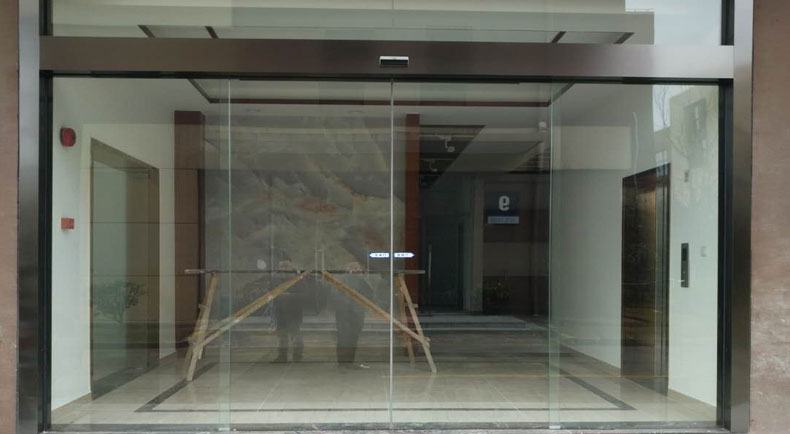 上海大眾安亭4S店紫銅自動(dòng)門(mén)